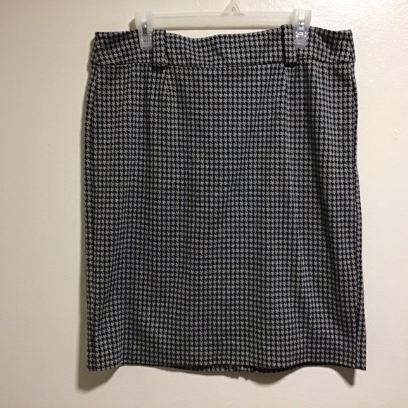 George Houndstooth Pencil Skirt Size 16 - Picture 1 of 4
